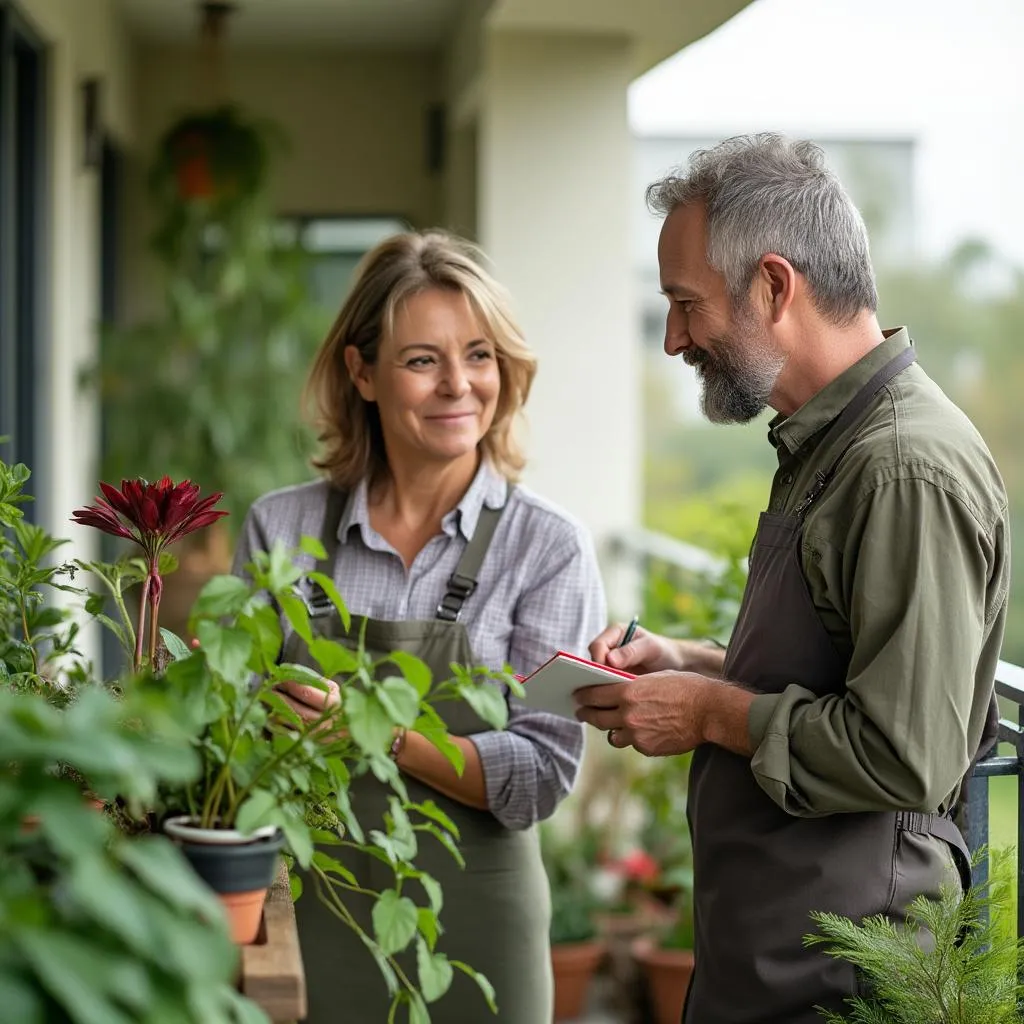 Consulta de jardinería personalizada